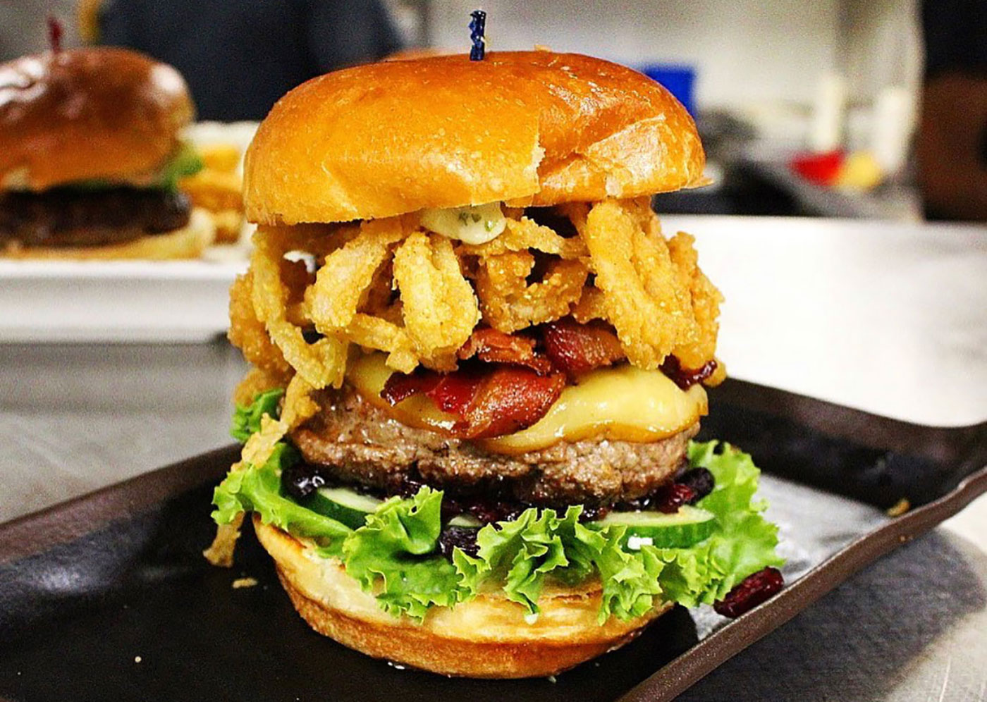 Event night at Basement Burger Bar